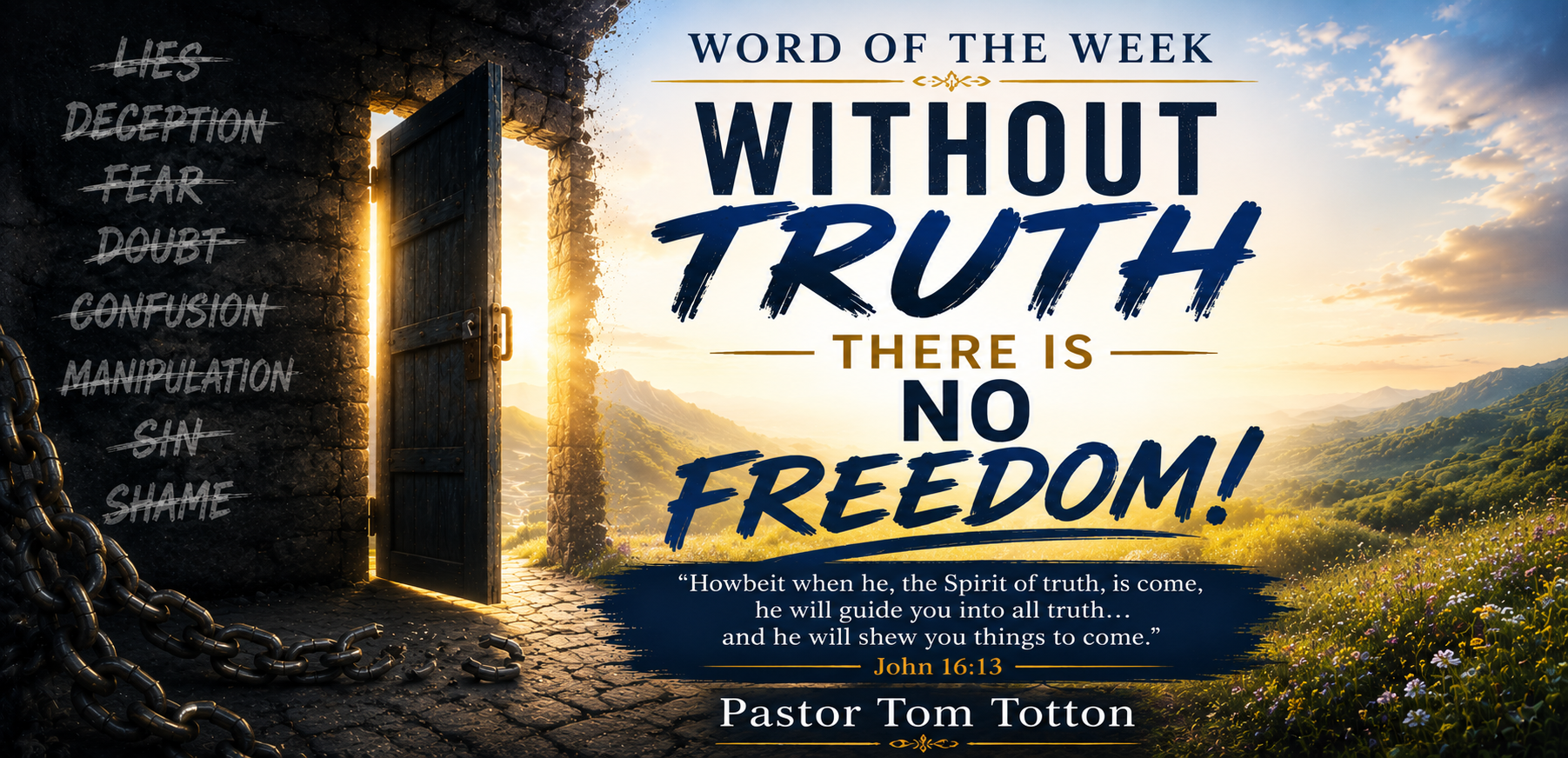 Without Truth there is no Freedom!