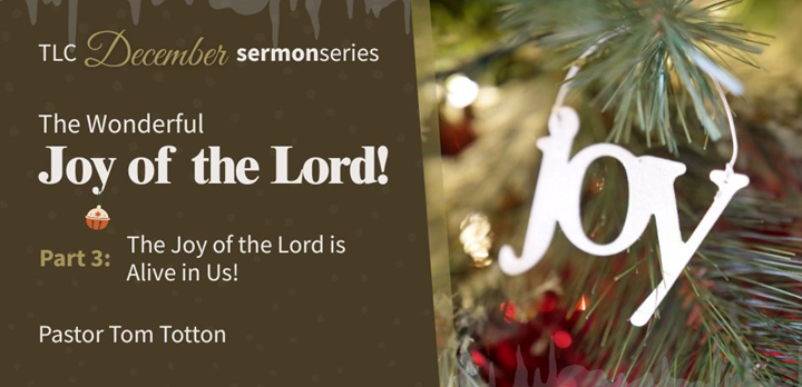 Part 3: The Joy of the Lord is Alive in Us! (Audio)