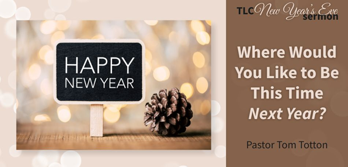 Where Would You Like to be This Time Next Year? (Audio)