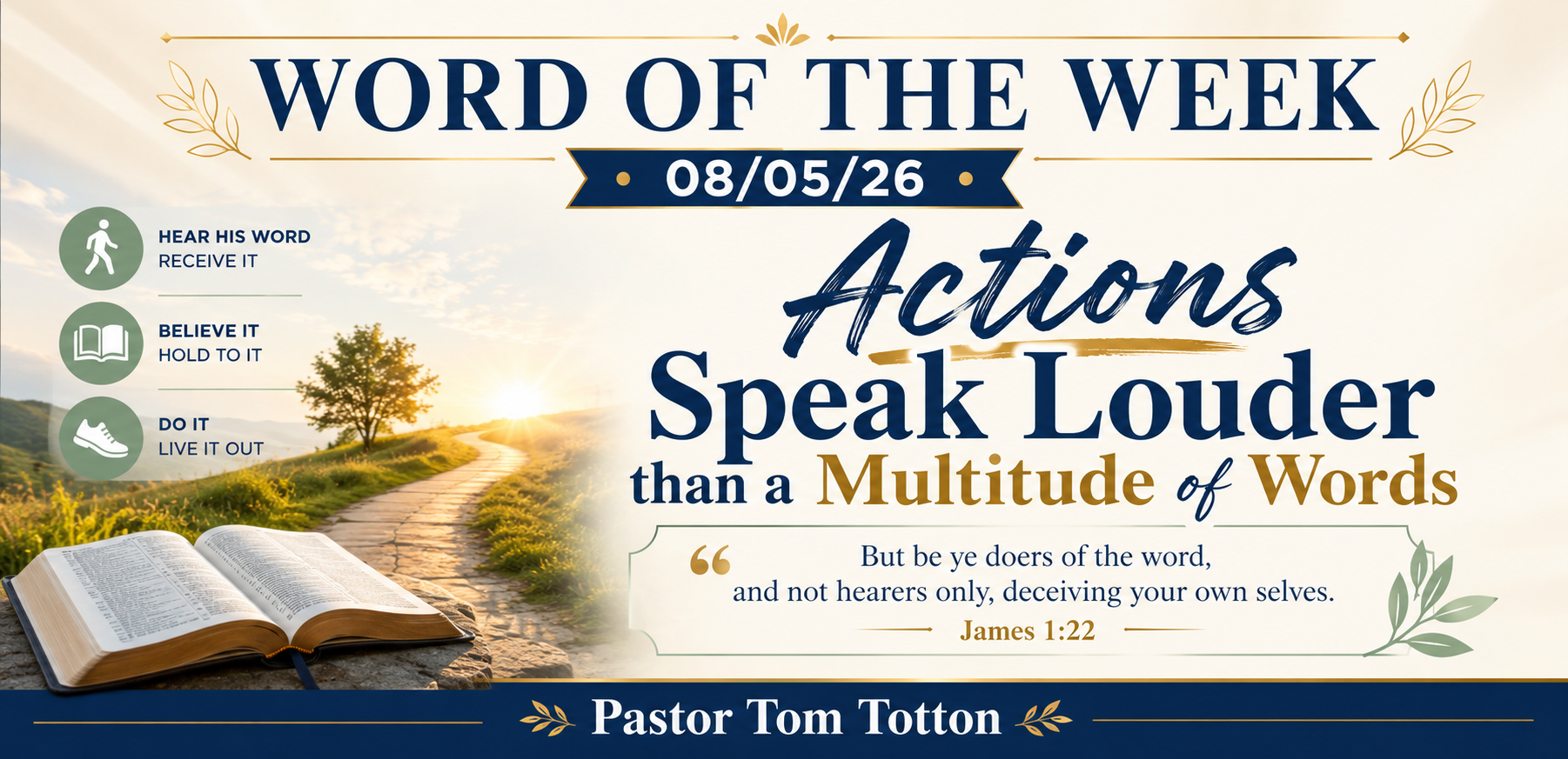 Actions Speak Louder than a Multitude of Words