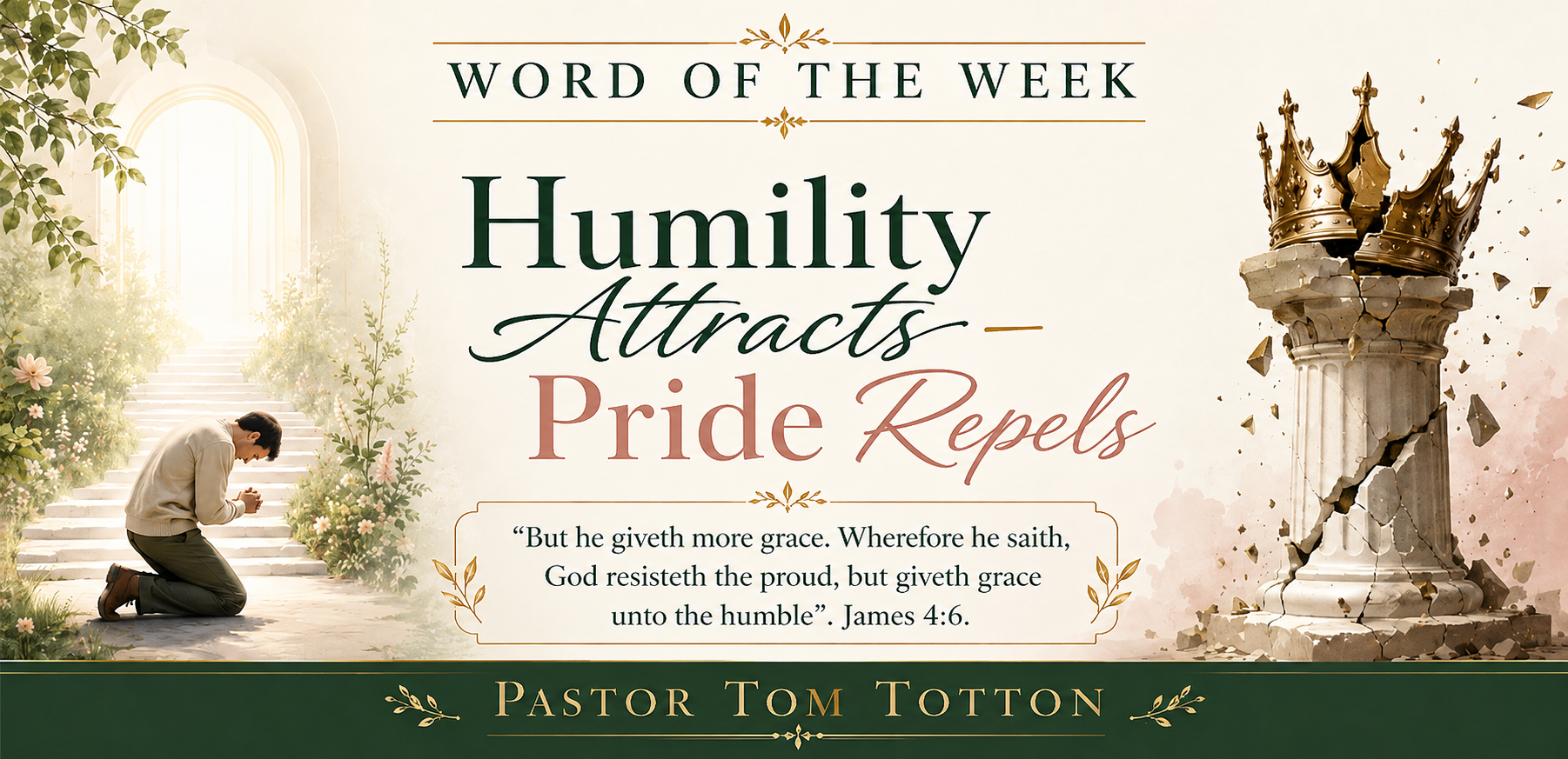 Humilty attracts - Pride repels